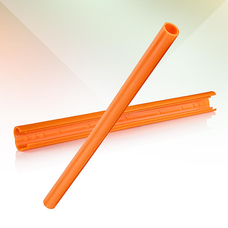ClickStraw - kashte per pije e riperdorshme, portokalli - 300 cope - Karton
