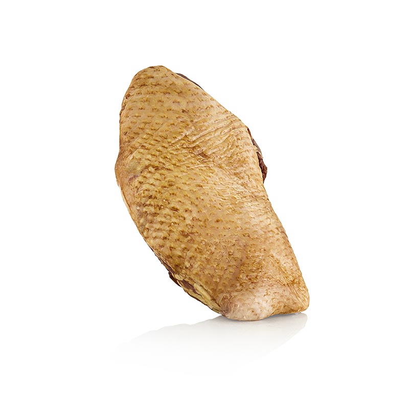 Peito de pato defumado (quente), peitos individuais embalados a vacuo - aproximadamente 320 g - vacuo