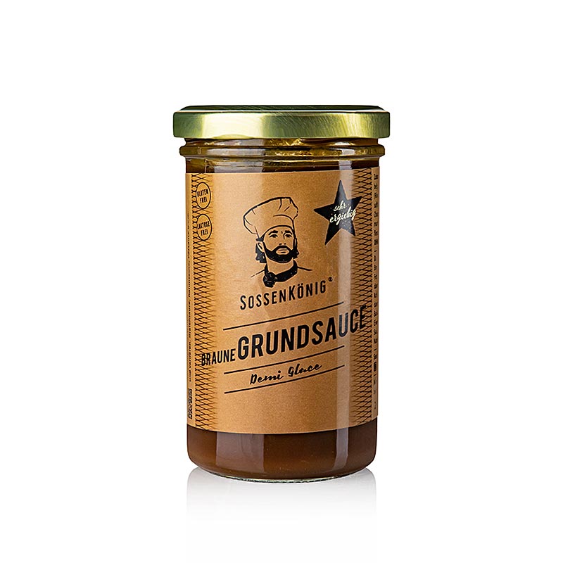 Sauce King - Demi Glace, fardiglagad sas - 250 ml - Glas Sauce King - Demi Glace, fardiglagad sas - 250 ml - Glas