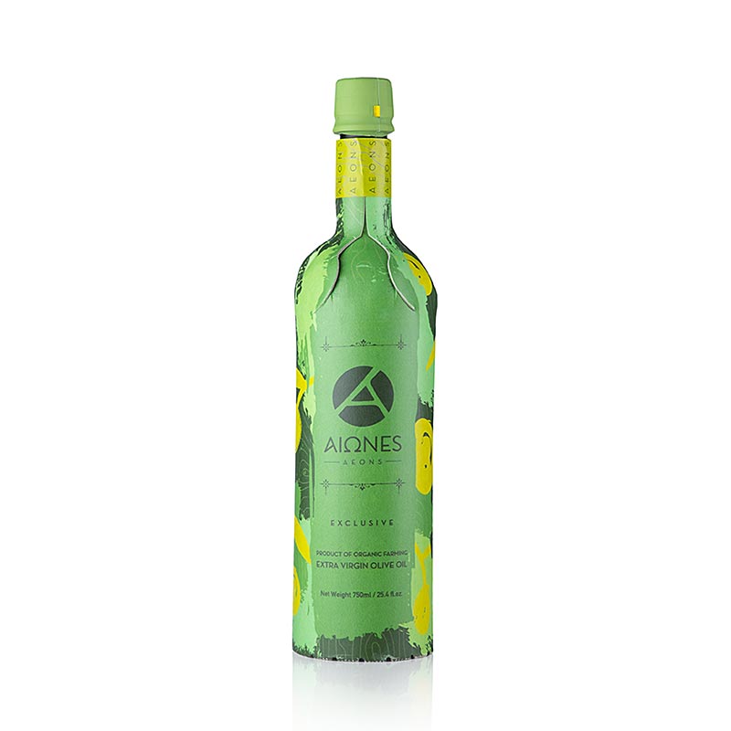 Ekstraneitsytoliivioljy AEONS, paperipullossa, Kreikka, ORGANIC - 750 ml - Paperi