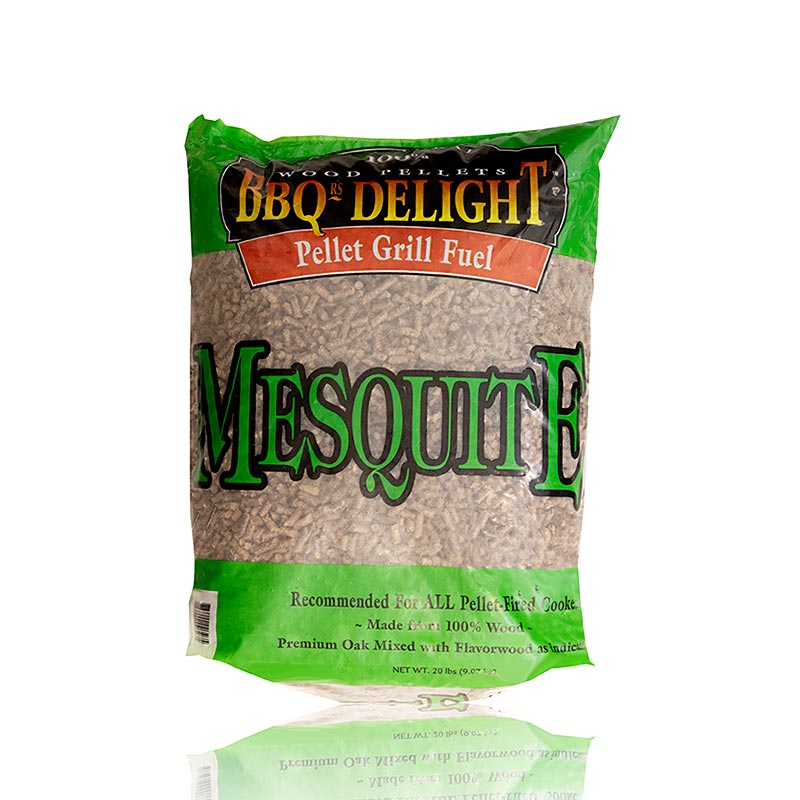 Grill BBQ Mesquite Wood Smoker Pellets - 9,07 kg - bag