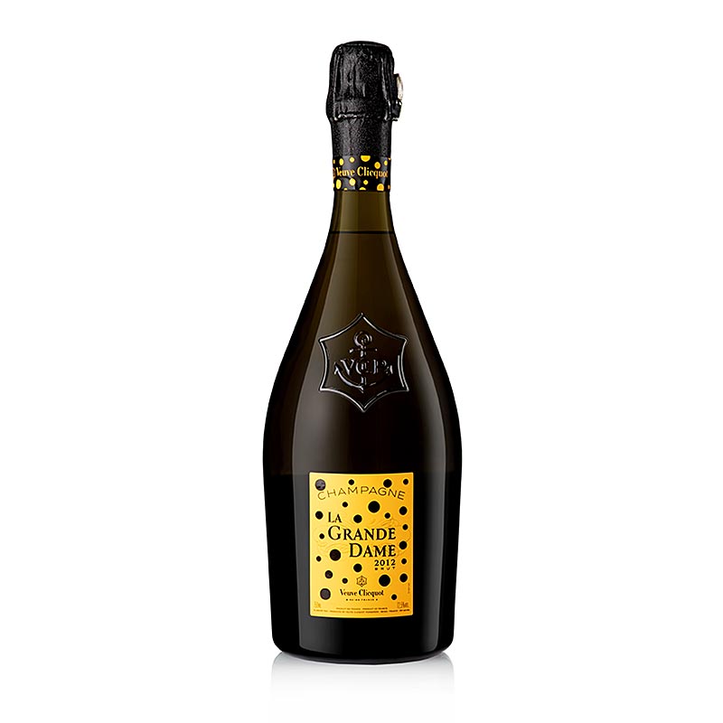 Champagne Veuve Clicquot 2012 La Grande Dame utgafa, brut, 12,5% vol. - 750ml - Flaska