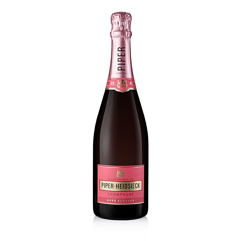 Samppanja Piper Heidsieck Rose Sauvage, brut, 12 % til. - 750 ml - Pullo