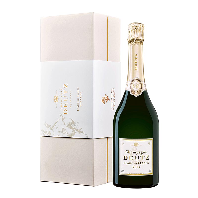 Champagne Deutz 2017 Blanc de Blancs Millesime, brut, 12% vol., dalam GP - 750ml - Botol