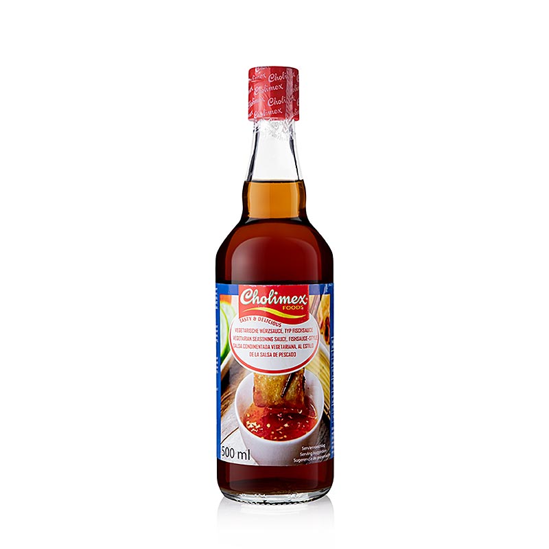 Kecap Ikan Bumbu Vegetarian, Cholimex - 500ml - Botol