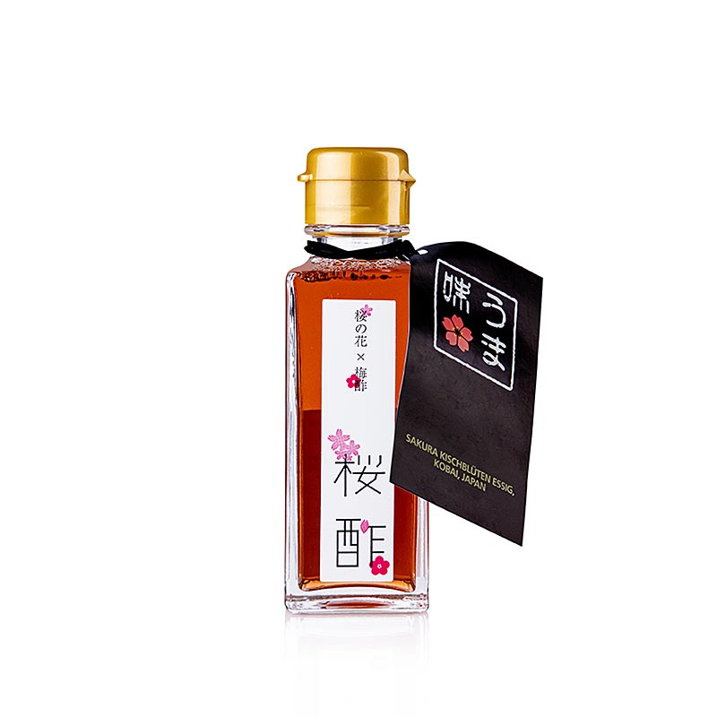 Aceto di fiori di kish di Sakura, Kobai, Giappone - 100 ml - Bottiglia