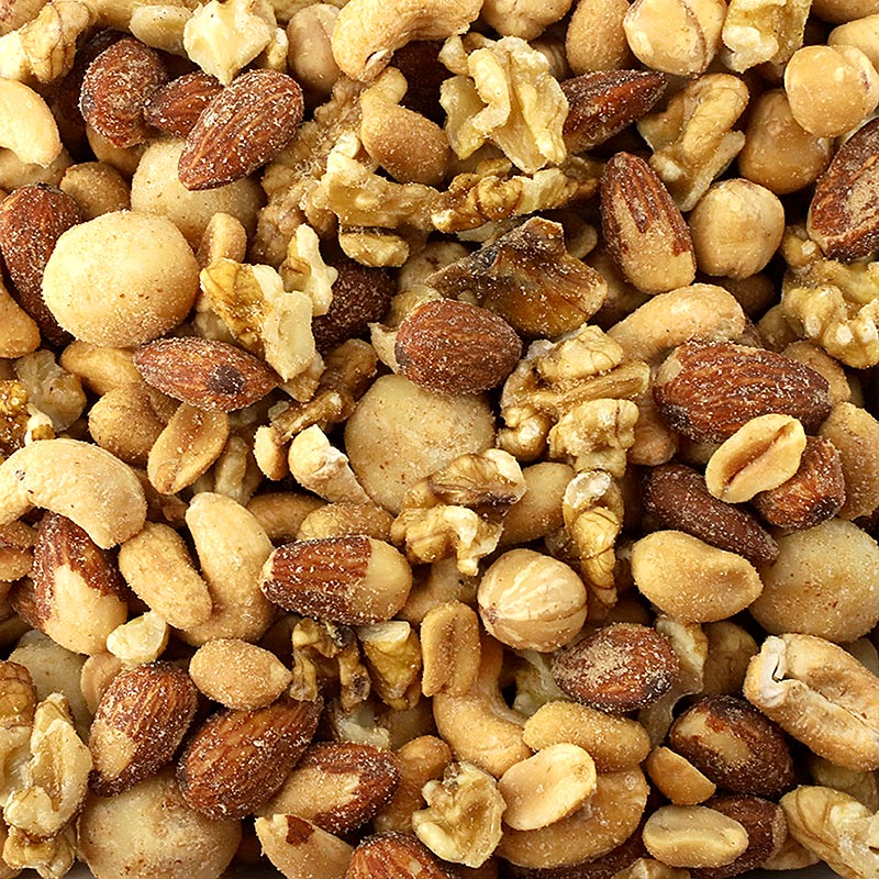 Gewurzgarten Premium Bar Snacks Mix arrat dhe farat, te kripura - 1 kg - cante Gewurzgarten Premium Bar Snacks Mix arrat dhe farat, te kripura - 1 kg - cante