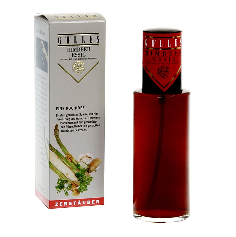 Golles atomizer raspberry vinegar, made from wild raspberries, 5% acid - 125ml - Bottle