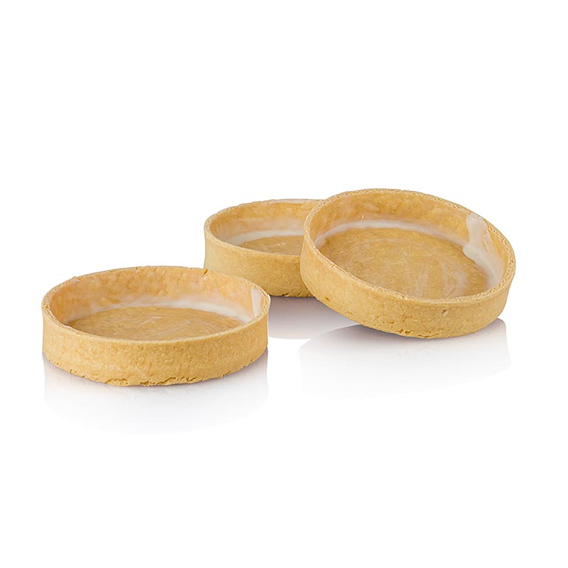 Tartaletes de postres sense gluten, Ø 75 x 17 mm h, La Rose Noire - 1.035 kg, 45 peces - Cartro