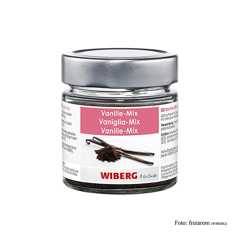 Wiberg vaniljmix, mald - 100 g - Glas