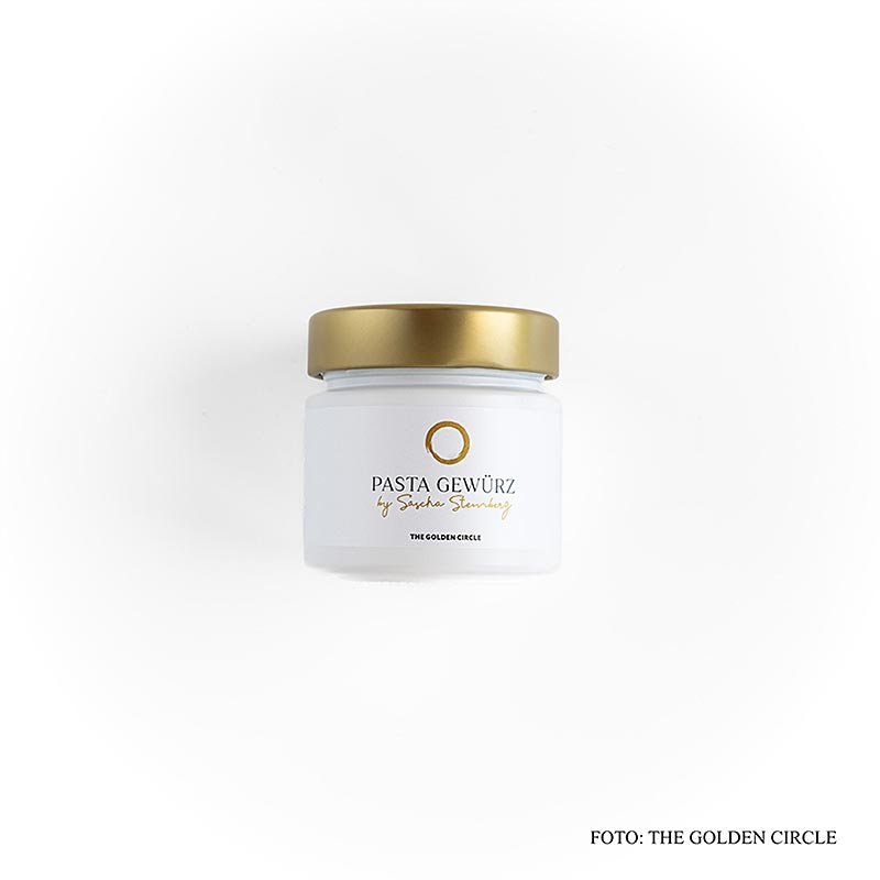 Condimento para pasta de Sascha Stemberg, EL CIRCULO DE ORO - 45g - Vaso Condimento para pasta de Sascha Stemberg, EL CIRCULO DE ORO - 45g - Vaso