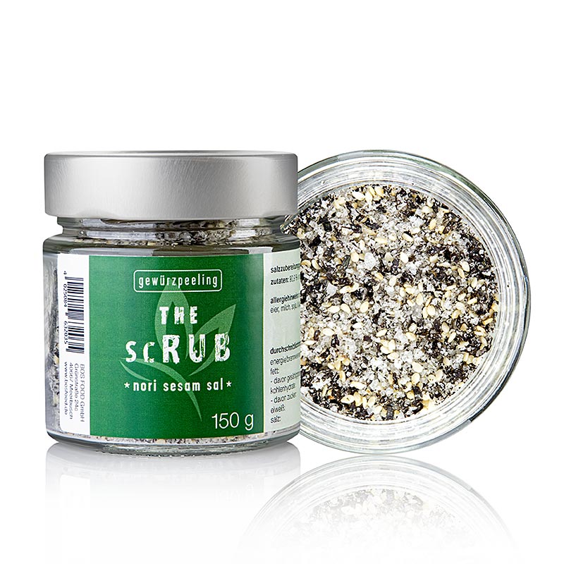 Serio Prueba el exfoliante - Nori Sesame - 150g - Vaso