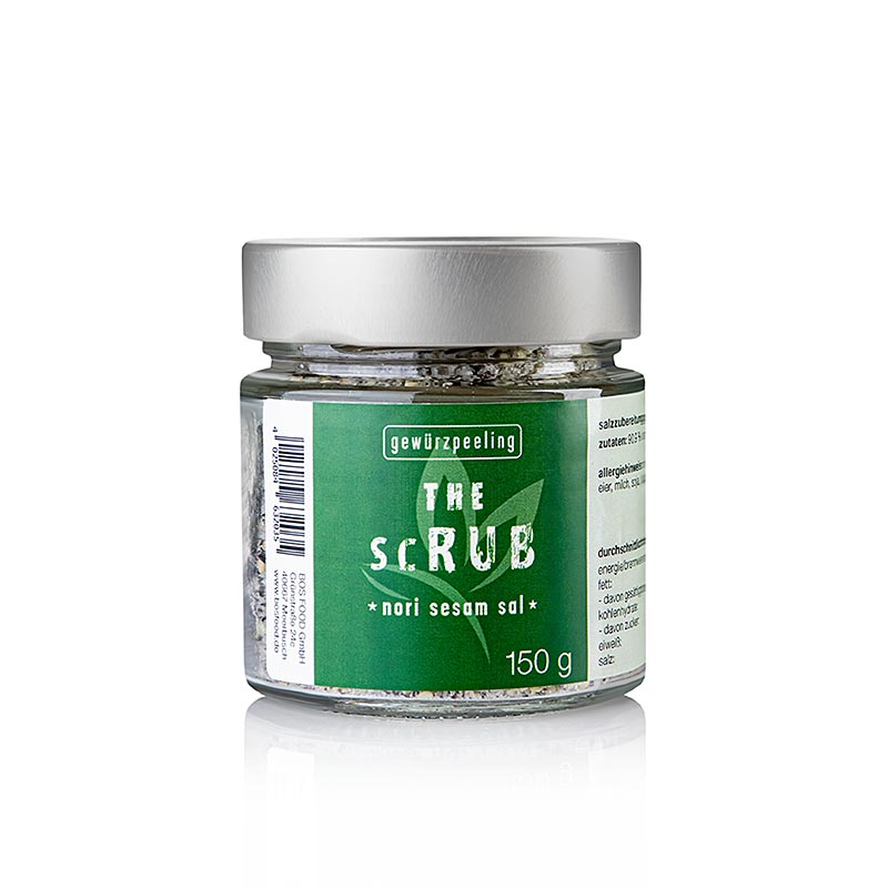 Serio Prueba el exfoliante - Nori Sesame - 150g - Vaso