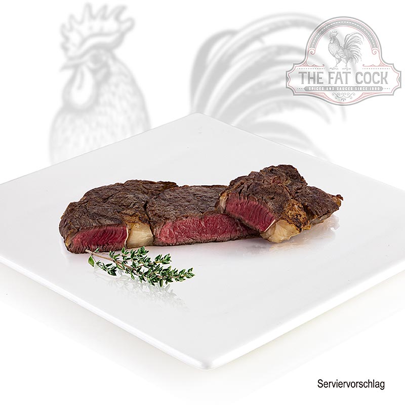 The Fat Cock Cuts - Entrecote hiehosta, Saksa - noin 250 g - tyhjio