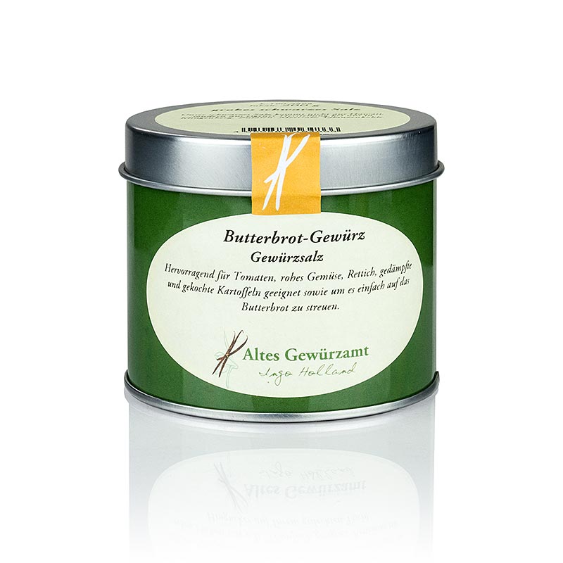 Butterbrot-Gewürz, Gewürzsalz, Altes Gewürzamt, Ingo Holland - 120 g - Dose Butterbrot-Gewürz, Gewürzsalz, Altes Gewürzamt, Ingo Holland - 120 g - Dose