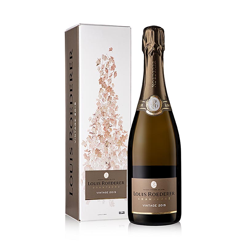 Champan Roederer 2015 Vintage Brut, 12,5% vol., GP - 750ml - Botella