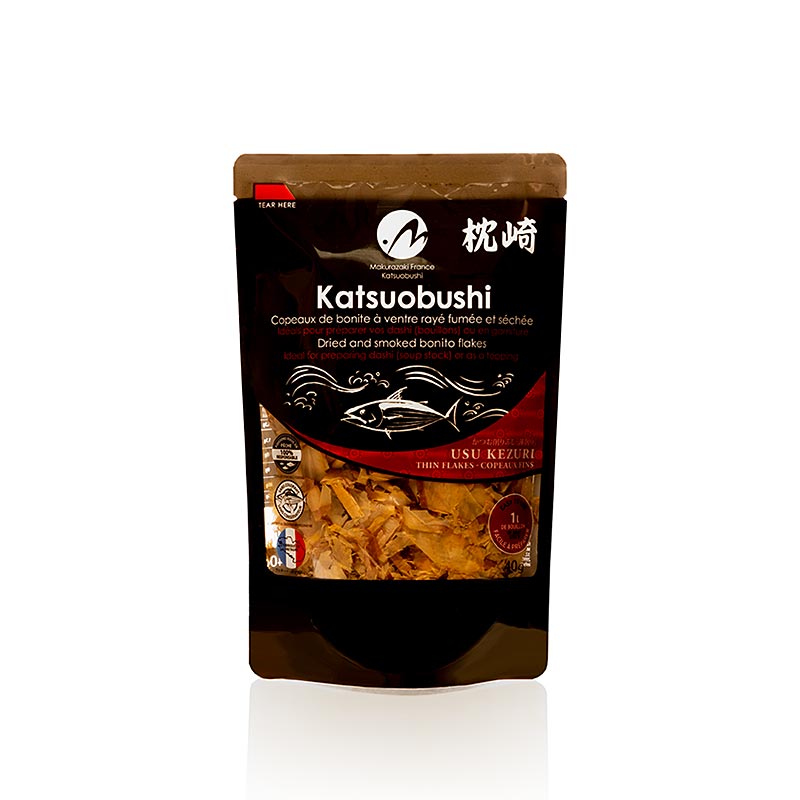 Katsuobushi - Bonito em flocos, fino, Usukezuri - 40g - bolsa