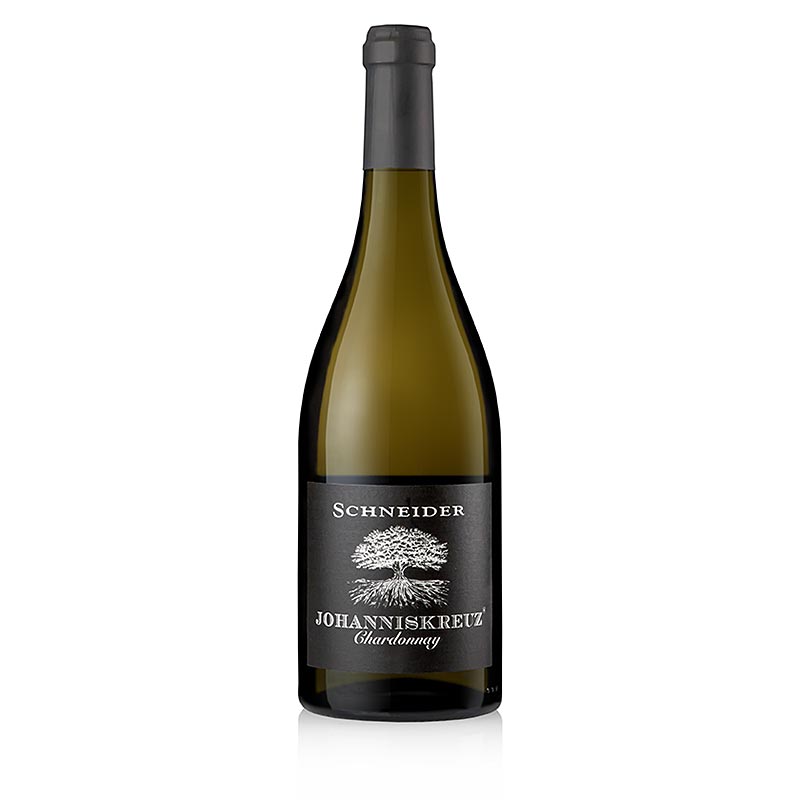 2021 Chardonnay Johanniskreuz, kuiva, 13 tilavuusprosenttia, Schneider - 750 ml - Pullo
