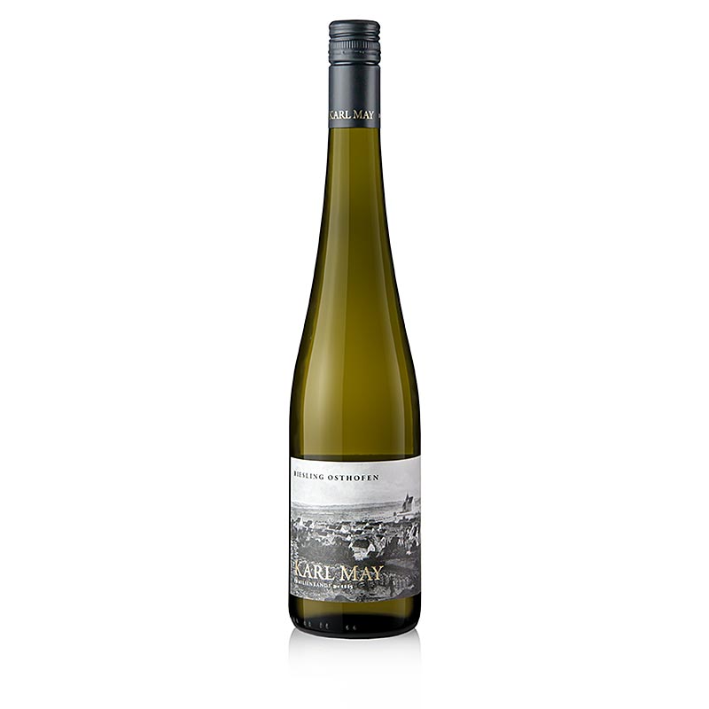 2021 Osthofener Riesling, kuiva, 12 tilavuusprosenttia, Karl May, luomu - 750 ml - Pullo