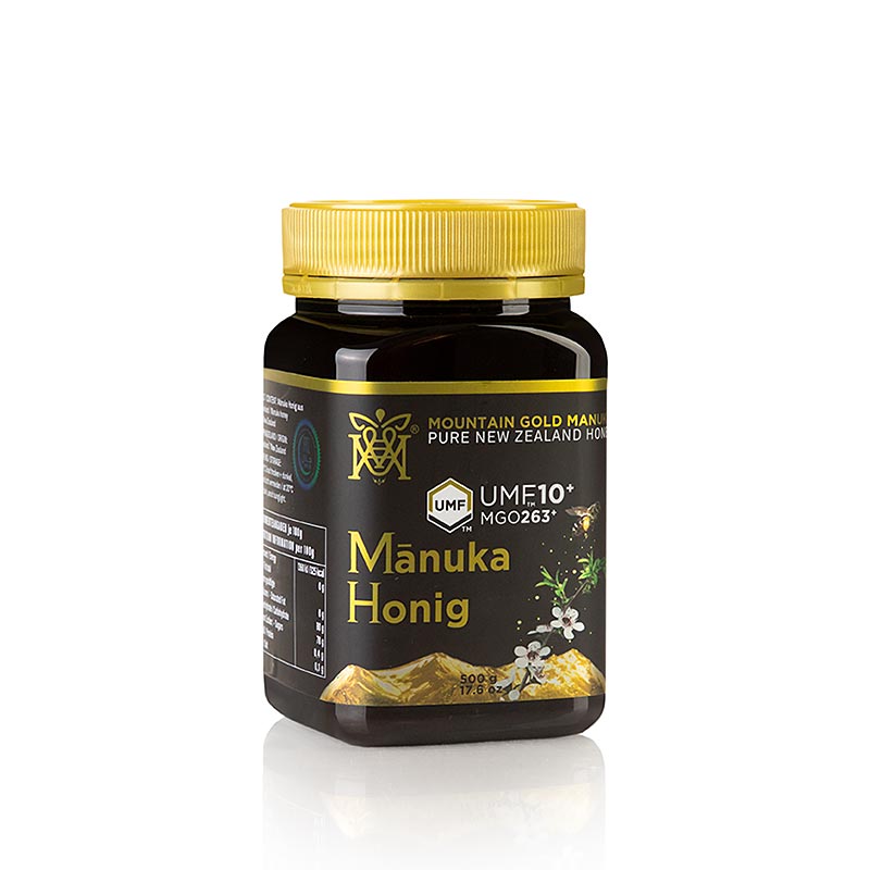 Miel de Manuka con certificacion UMF, 10+, MGM Nueva Zelanda - 500g - pe puede