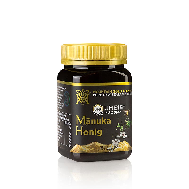 Miel de Manuka, certificada UMF, 15+, MGM Nueva Zelanda - 500g - pe puede