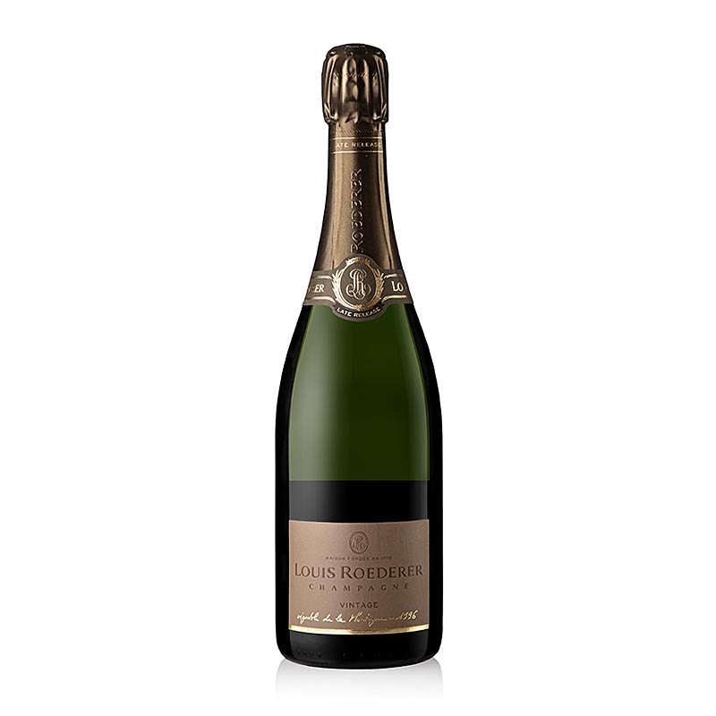 Champagne Roederer 1996 Lanzamiento tardio Deluxe Brut, 12% vol. (Cuvee de prestigio) - 750ml - Botella