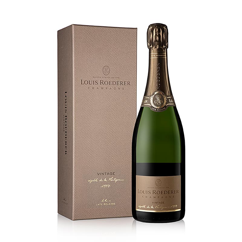 Champagne Roederer 1997 Lanzamiento tardio Deluxe Brut, 12% vol. (Cuvee de prestigio) - 750ml - Botella