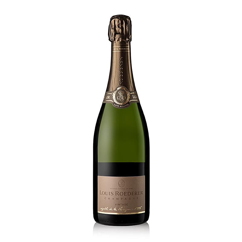 Champagne Roederer 1995 Keluaran Lewat Deluxe Brut, 12.0% vol. (Prestige Cuvee) - 750ml - Botol