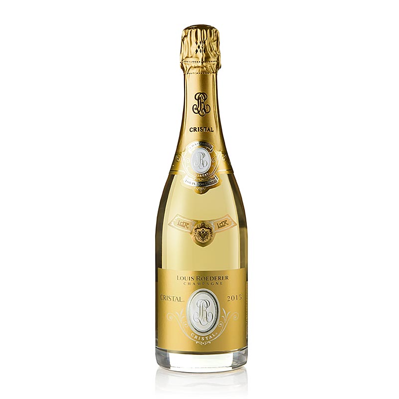 Champan Roederer Cristal 2015 Brut, 12,5% vol., Prestige - Cuvee - 750ml - Botella
