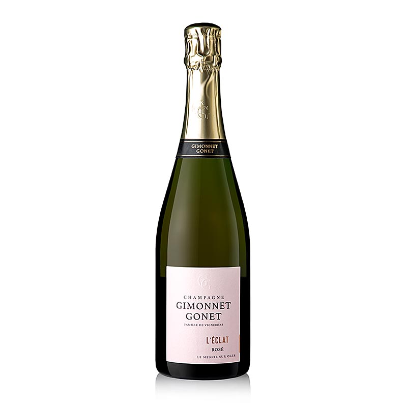 Champan Gimonnet Gonet l`Eclat rosa brut - 750ml - Botella