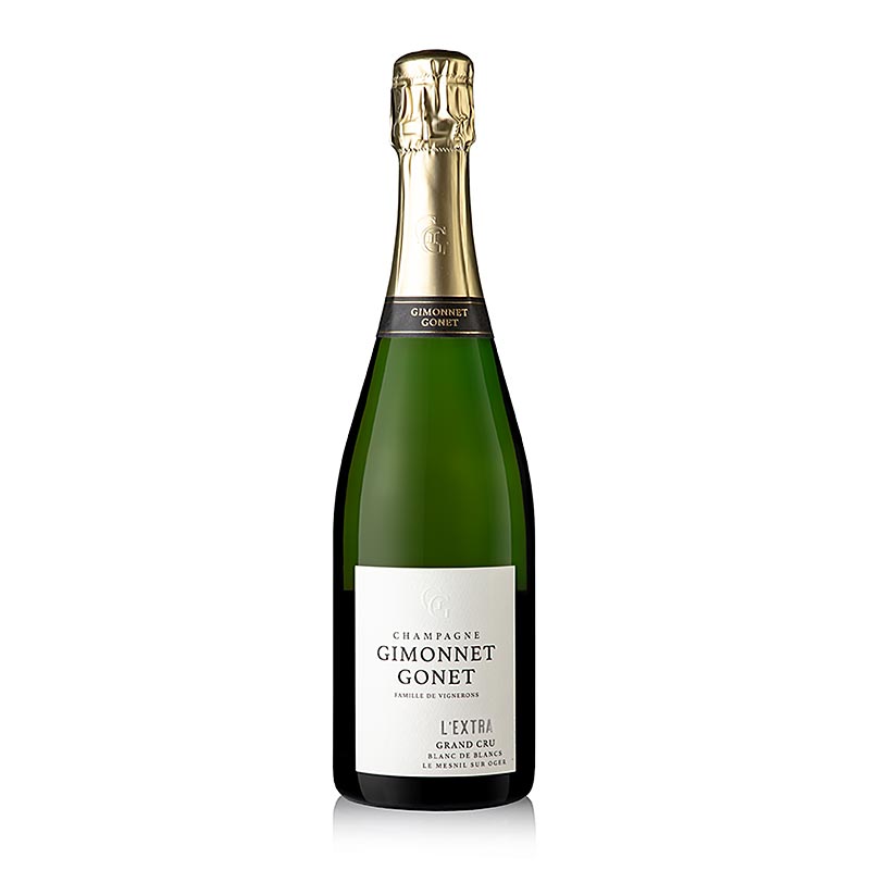 Champagne Gimonnet Gonet l`Extra Blanc de Blancs Grand Cru EXTRA brut - 750 ml - Ampolla