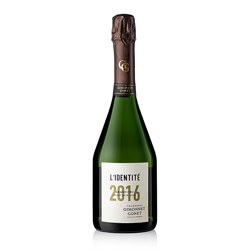 Champanhe Gimonnet Gonet 2016er Identite Blanc de Blanc Grand Cru Extra brut - 750ml - Garrafa