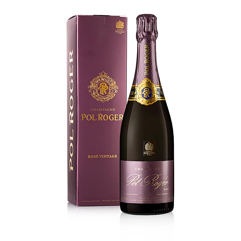 Kampavin Pol Roger 2015 Ros, brudhur, 12,5% rummal, 94 PP - 750ml - Flaska Kampavin Pol Roger 2015 Ros, brudhur, 12,5% rummal, 94 PP - 750ml - Flaska