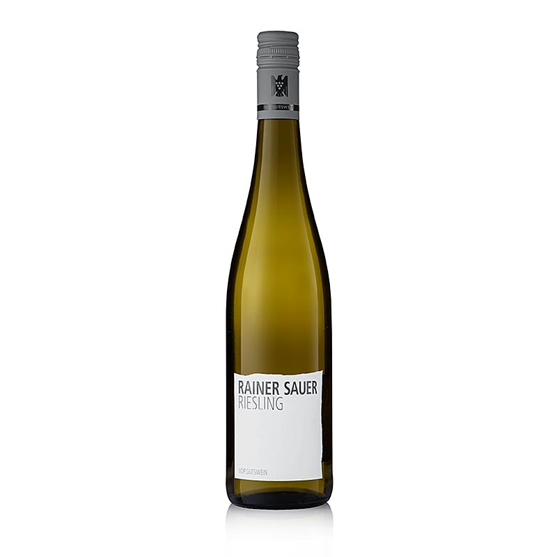 2022 Riesling, sec, 12% vol., Rainer Sauer, ecologic - 750 ml - Ampolla 2022 Riesling, sec, 12% vol., Rainer Sauer, ecologic - 750 ml - Ampolla