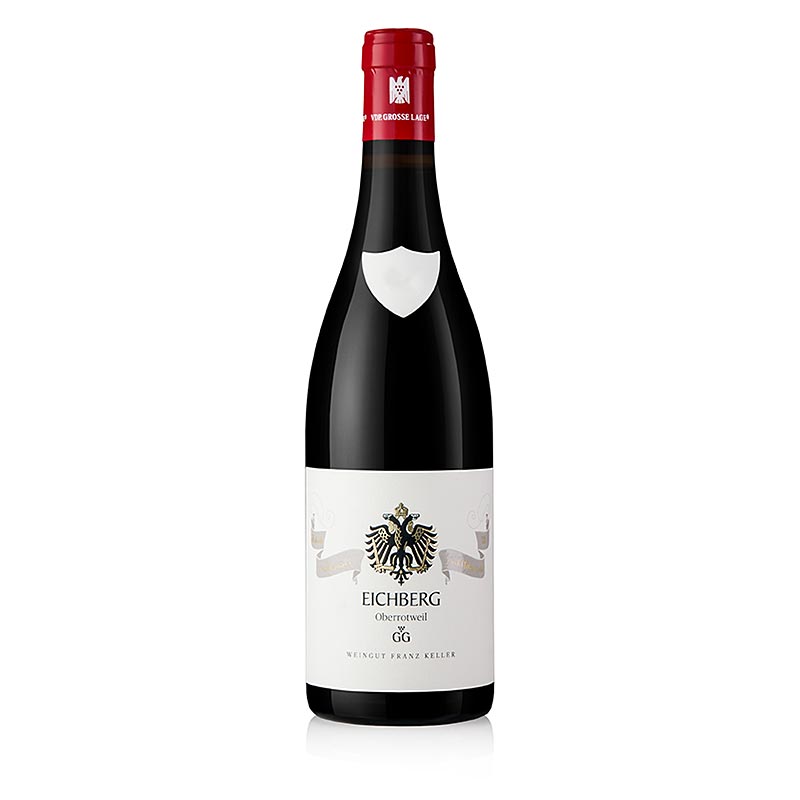 2021 Eichberg Spatburgunder GG, toerr, 12,5% vol., Franz Keller - 750 ml - Flaske 2021 Eichberg Spatburgunder GG, toerr, 12,5% vol., Franz Keller - 750 ml - Flaske