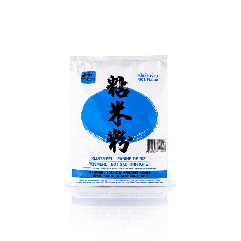 Tepung beras, putih, petani - 400g - beg Tepung beras, putih, petani - 400g - beg