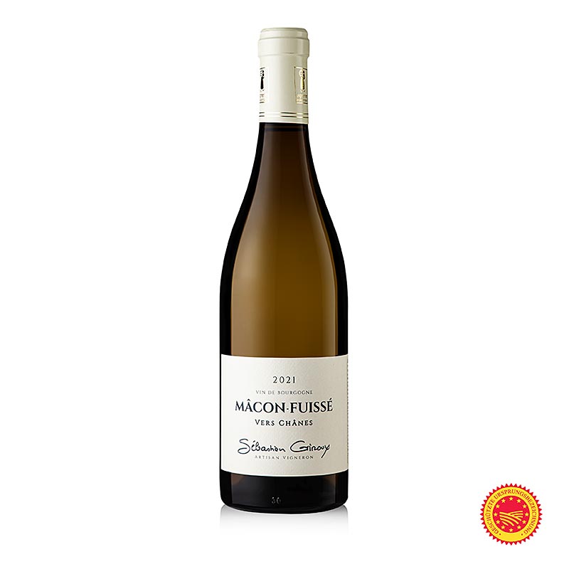 2021 Macon Fuisse Vers Chanes AOP, secco, 13% vol., Dom. de Giroux - 750 ml - Bottiglia 2021 Macon Fuisse Vers Chanes AOP, secco, 13% vol., Dom. de Giroux - 750 ml - Bottiglia