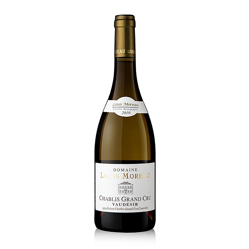 2019 Chablis Grand Cru Vaudesir, sec, 13% vol., Louis Moreau - 750 ml - Ampolla 2019 Chablis Grand Cru Vaudesir, sec, 13% vol., Louis Moreau - 750 ml - Ampolla