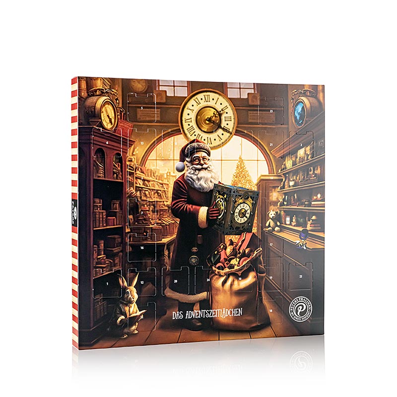 Calendario dell`Avvento Negozio del tempo dell`Avvento, con cioccolatini, analcolici, Peters - 300 grammi - Cartone