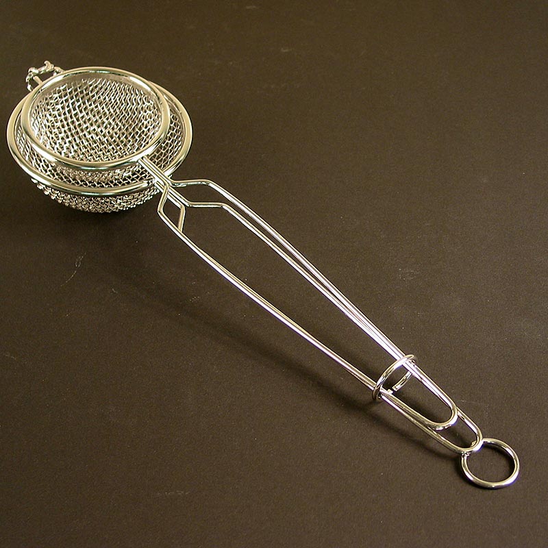 Nestbaklepel, 188 / 90, 9cm buiten, 18 / 10 elektrolytisch gepolijst 3x3mm - 1 stuk - Loszittend