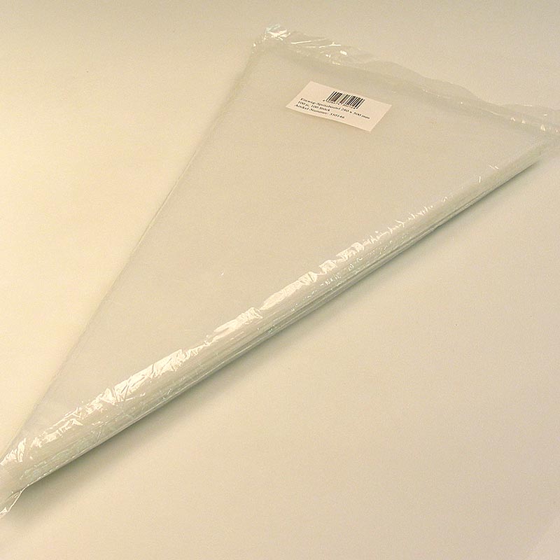 Piping bag, disposable, 54.5cm long, 30cm opening, 75 My - 100 pieces - Bag