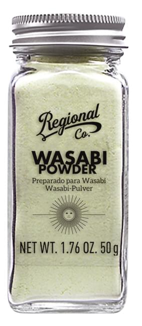 Wasabi en polvo, Wasabi en polvo, Regional Co - 50 gramos - Pedazo
