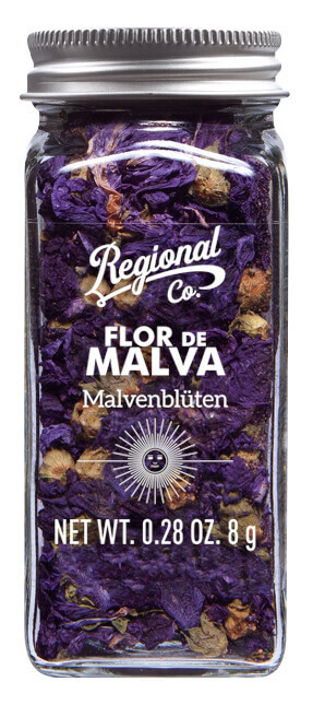 Flor de Malva, flores de malva, Condado Regional. - 8g - Pedazo