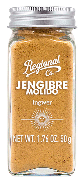 Jengibre en polvo, jengibre en polvo, regional co - 50 gramos - Pedazo