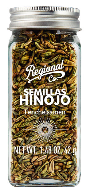 Semillas de hinojo, Hinojo, Regional Co - 42g - Pedazo