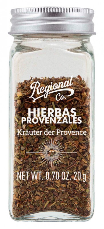 Herbas Provenzales, herbes de la Provenca, barreja d`especies, Regional Co - 20 g - Peca