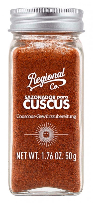 Cuscus, mix di spezie per cuscus, Regional Co - 50 g - Pezzo Cuscus, mix di spezie per cuscus, Regional Co - 50 g - Pezzo