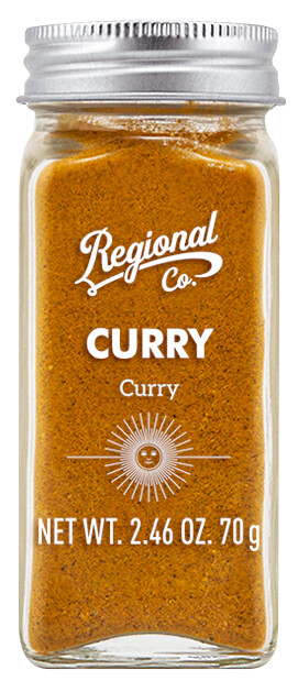 Kari, campuran bumbu kari, Regional Co - 70 gram - Bagian