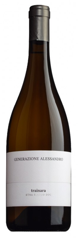 Etna Bianco DOC Trainara, organik, anggur putih, organik, Generazione Alessandro - 0,75 liter - Botol