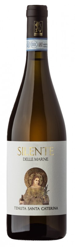 Monferrato Bianco DOC Silente delle Marne, Chardonnay, Tenuta Santa Caterina - 0,75 l - Flaska Monferrato Bianco DOC Silente delle Marne, Chardonnay, Tenuta Santa Caterina - 0,75 l - Flaska